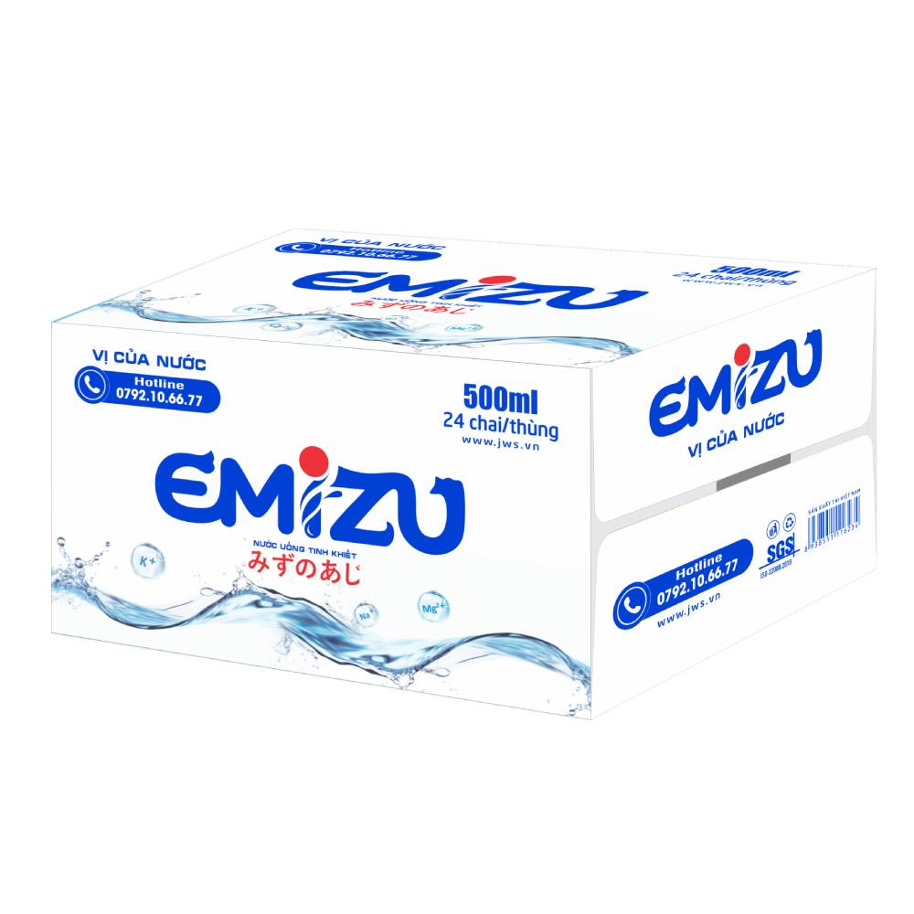 Thung carton 250ml emizu 2